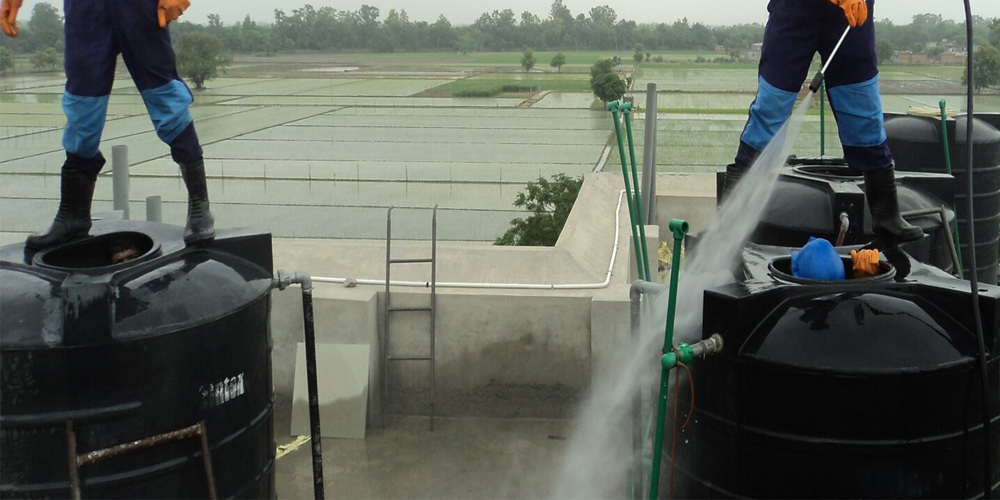 Water tank cleaning service in Dhaka